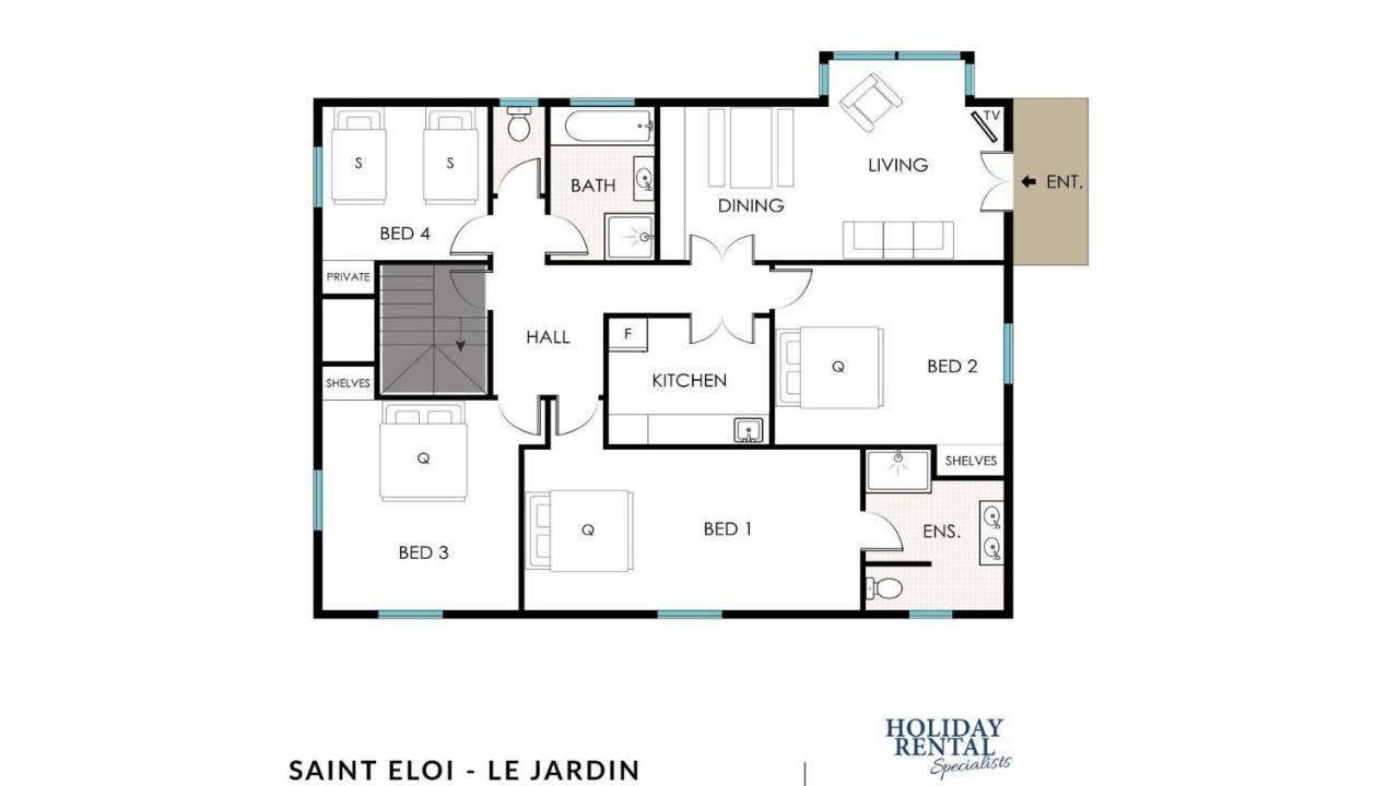Saint Eloi Le Jardin Villa Burradoo Exterior photo